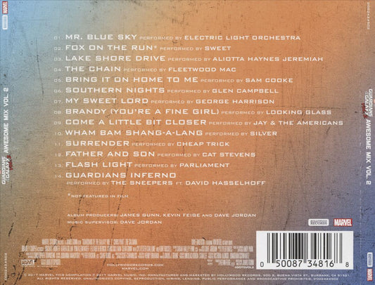 Guardians of the Galaxy: Awesome Mix, Vol. 2 cover art