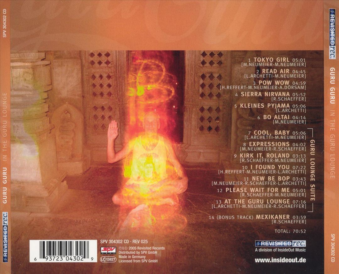 In the Guru Lounge cover art