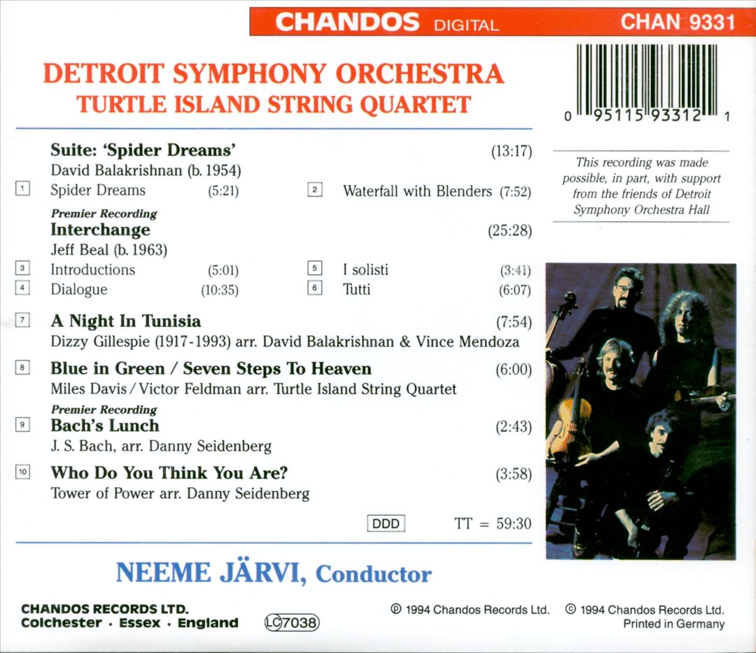 Night in Tunisia, A Week in Detroit cover art