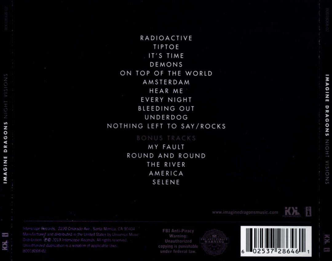 Night Visions [Deluxe] cover art
