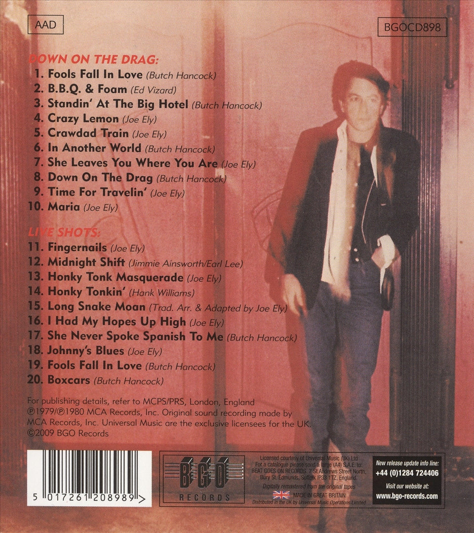 Down On the Drag/Live Shots cover art
