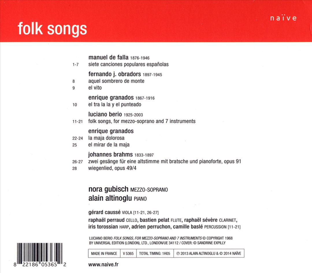 Folk Songs cover art