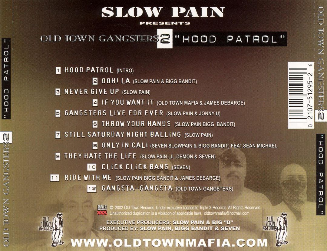 Slow Pain Presents: Hood Patrol cover art