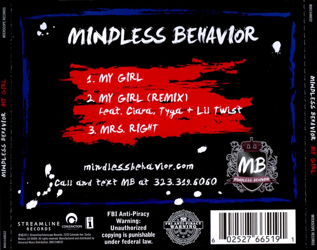 My Girl cover art