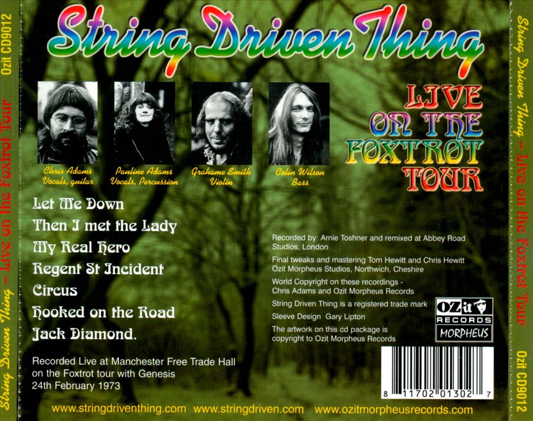 Live on the Foxtrot Tour: 40th Anniversary cover art
