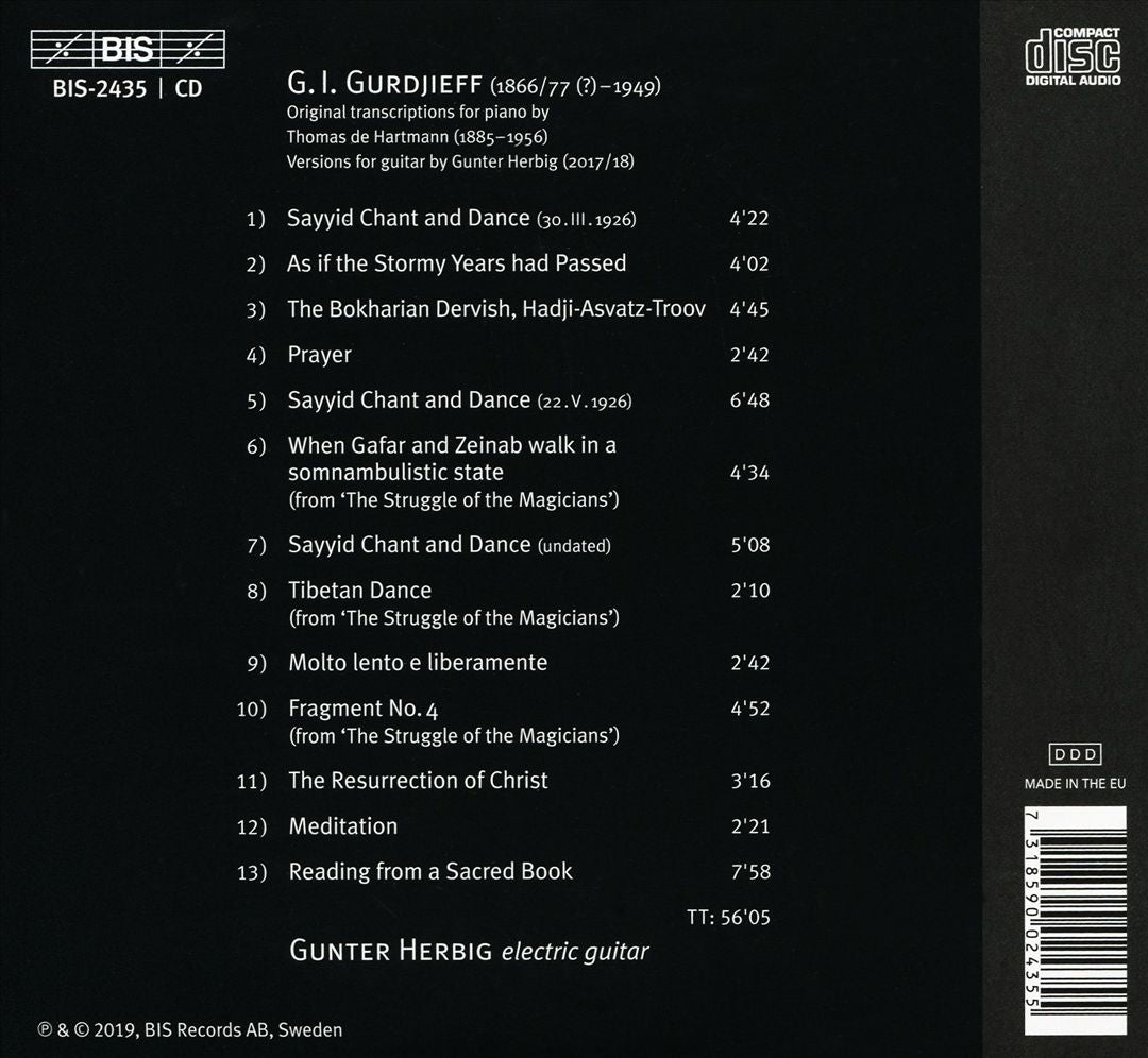 Ex Oriente: Music by G.I. Gurdjieff cover art