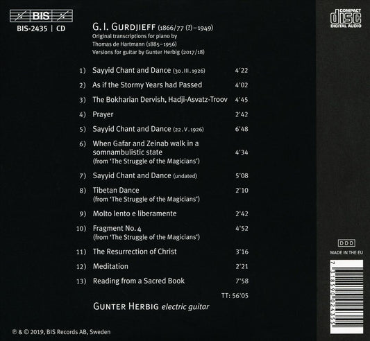 Ex Oriente: Music by G.I. Gurdjieff cover art