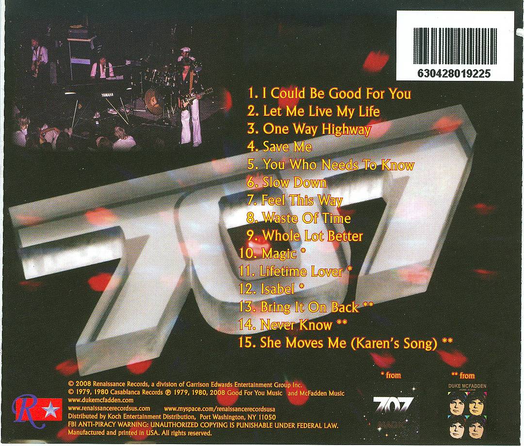 707 cover art