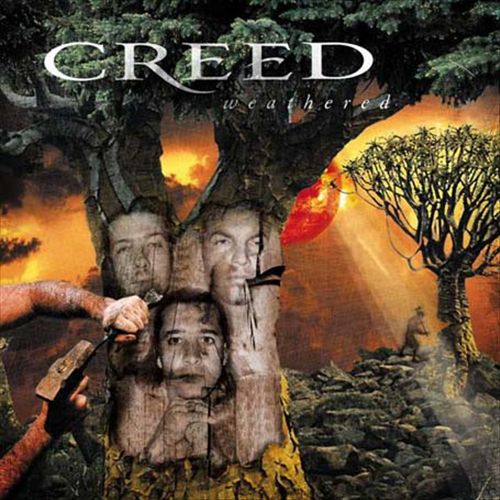 Weathered cover art