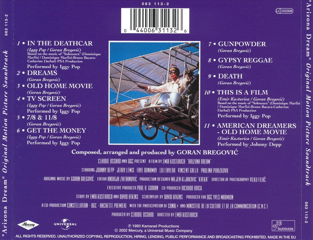 Arizona Dream [Original Motion Picture Soundtrack] cover art