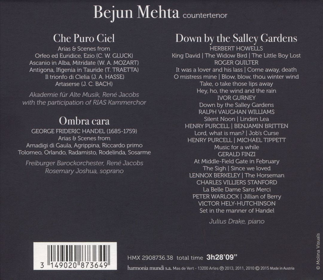 Baroque, Classical and Modern Arias & Scenes for Countertenor cover art