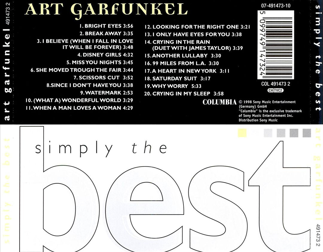Best of Art Garfunkel [Germany] cover art