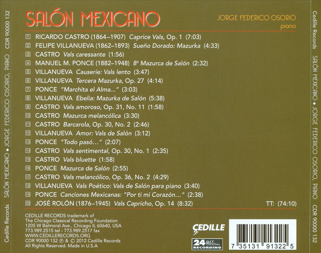 Salón Mexicano cover art