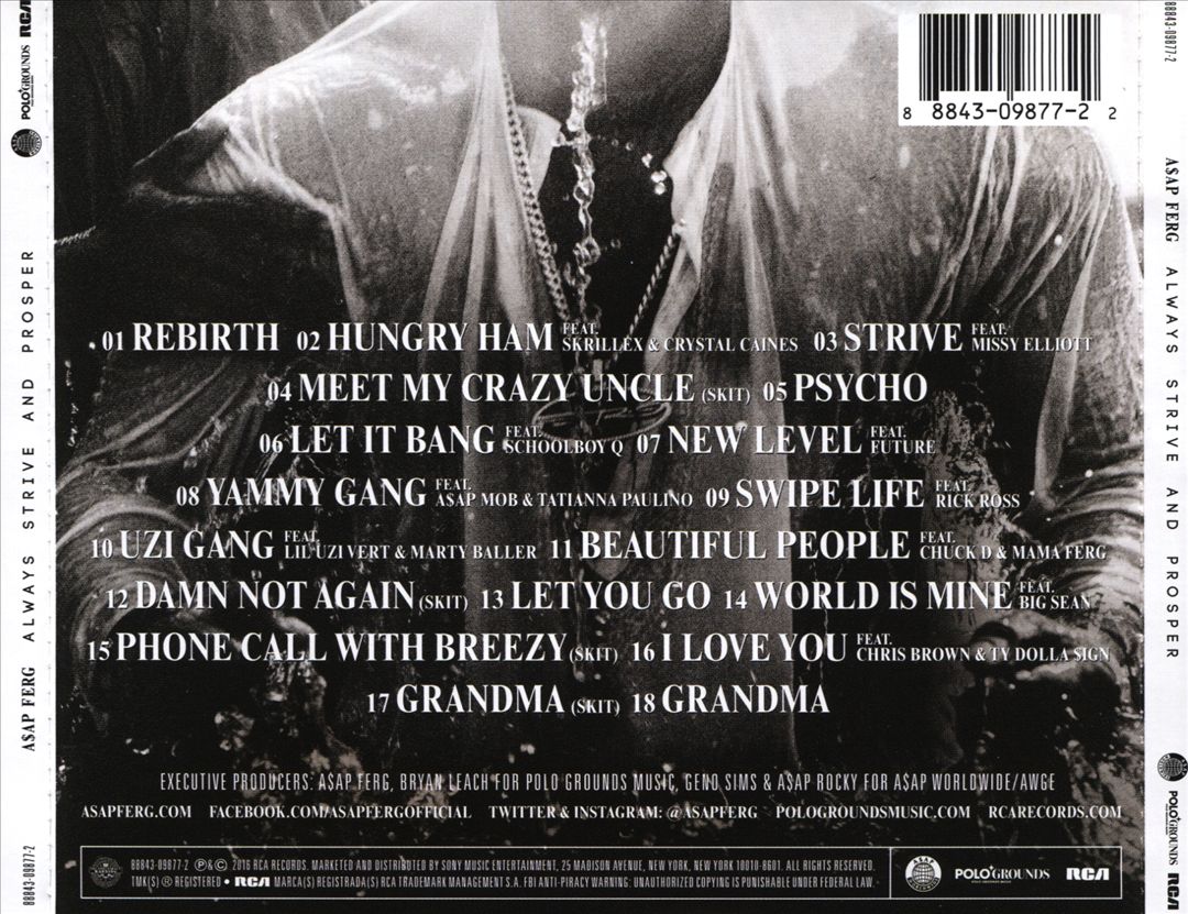 Always Strive and Prosper cover art