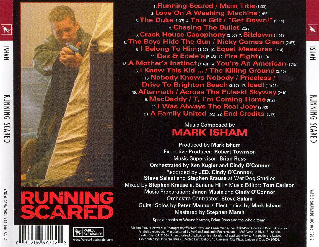 Running Scared [Original Motion Picture Soundtrack] cover art