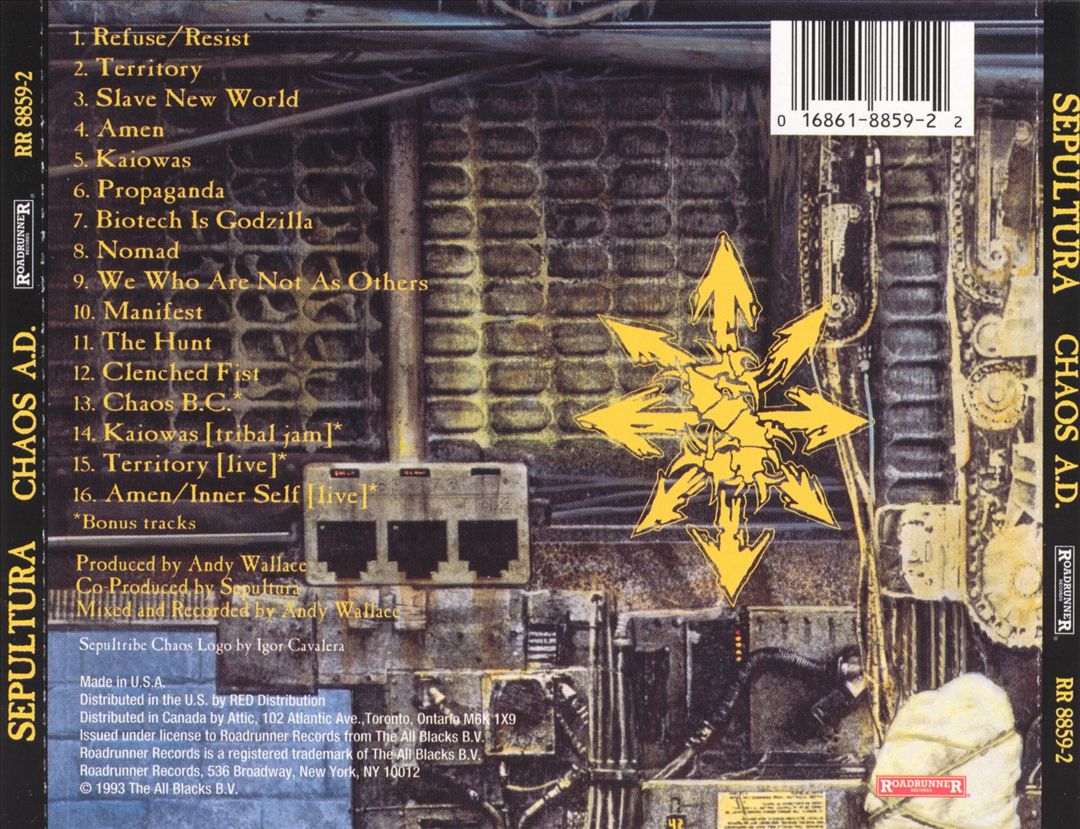 Chaos A.D. cover art