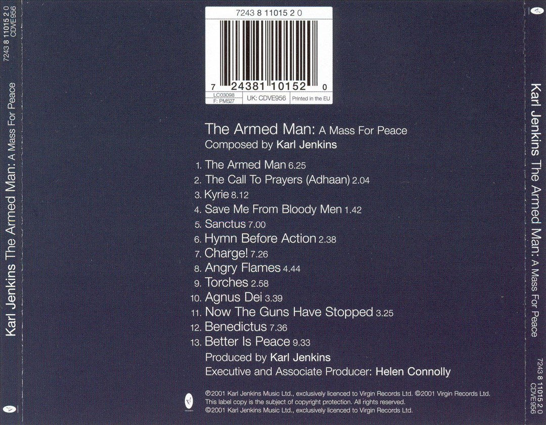 Karl Jenkins: The Armed Man - A Mass for Peace cover art