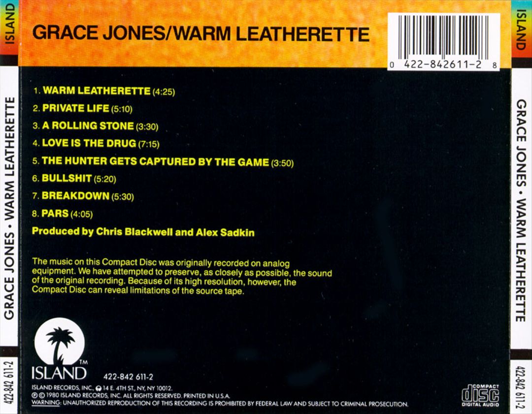 Warm Leatherette cover art