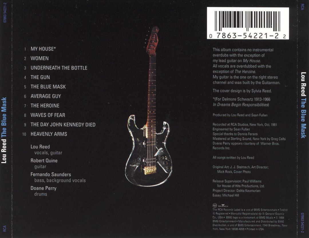 Blue Mask cover art