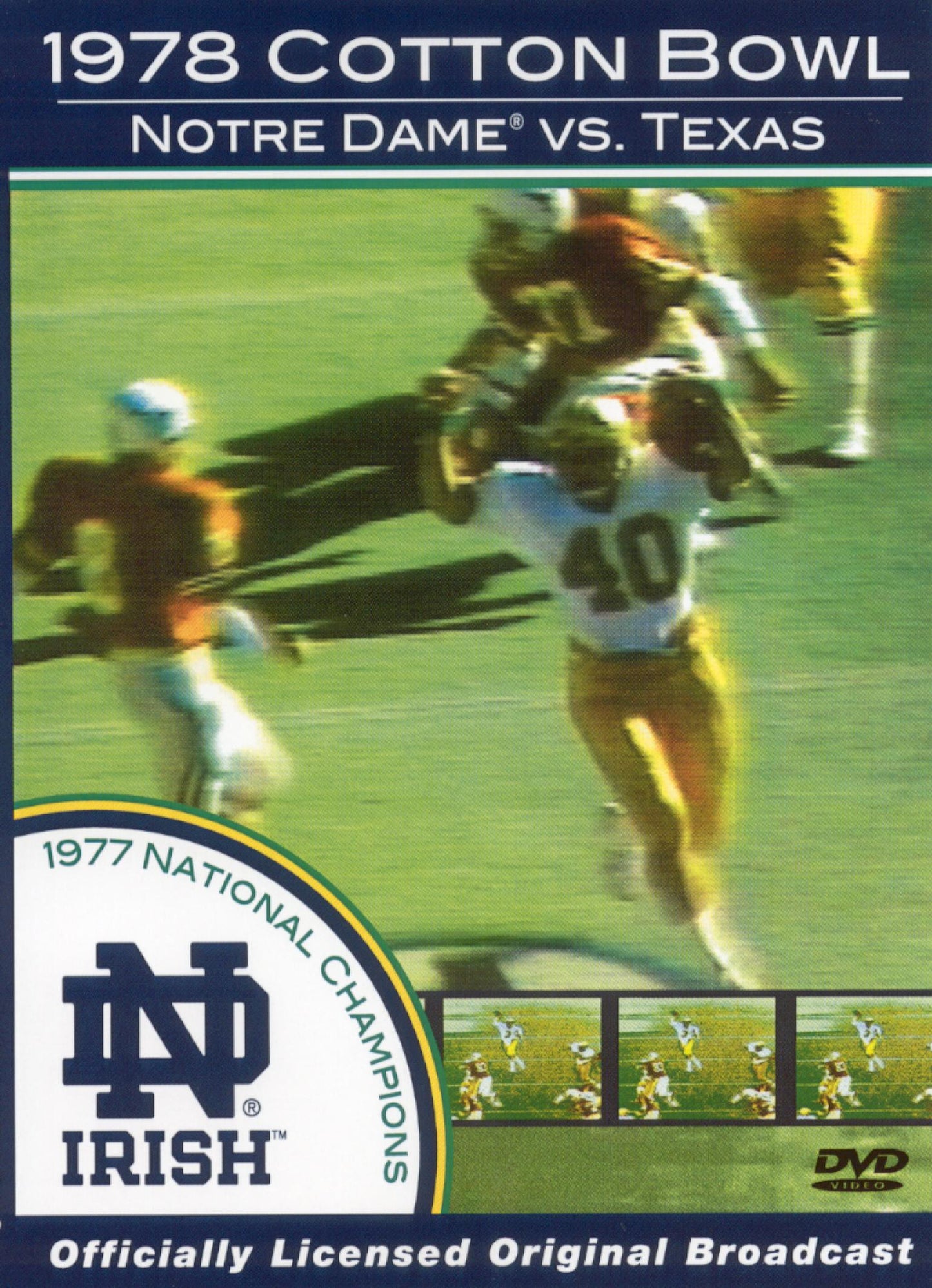 1978 Cotton Bowl: Notre Dame Vs. Texas cover art