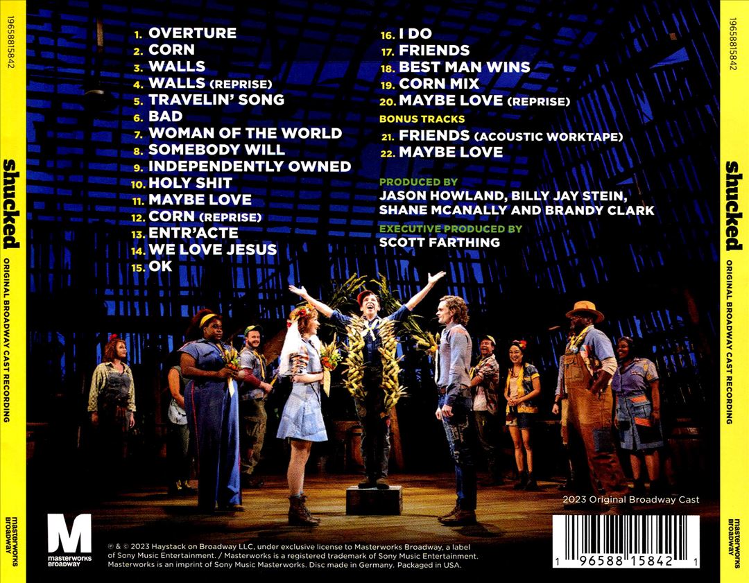 Shucked [Original Broadway Cast Recording] cover art