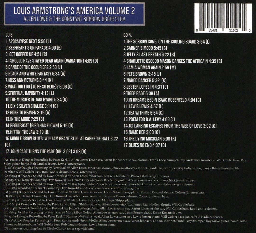 Louis Armstrong's America, Vol. 2 cover art
