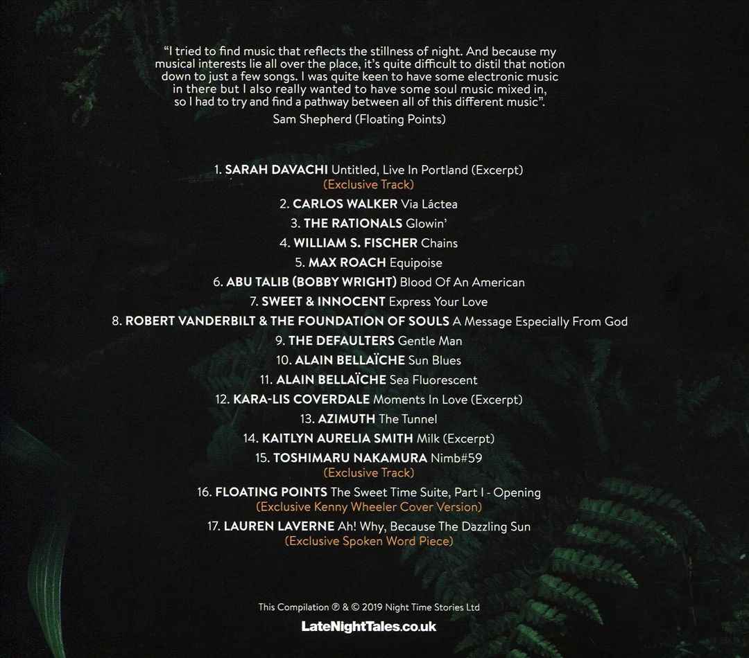 Late Night Tales cover art