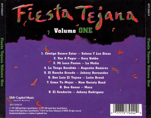 Fiesta Tejana, Vol. 1 cover art