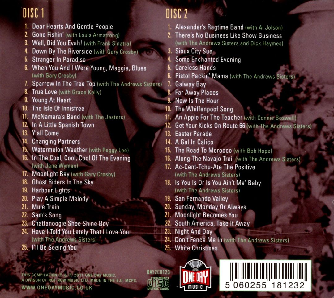 Very Best of Bing Crosby [One Day] cover art