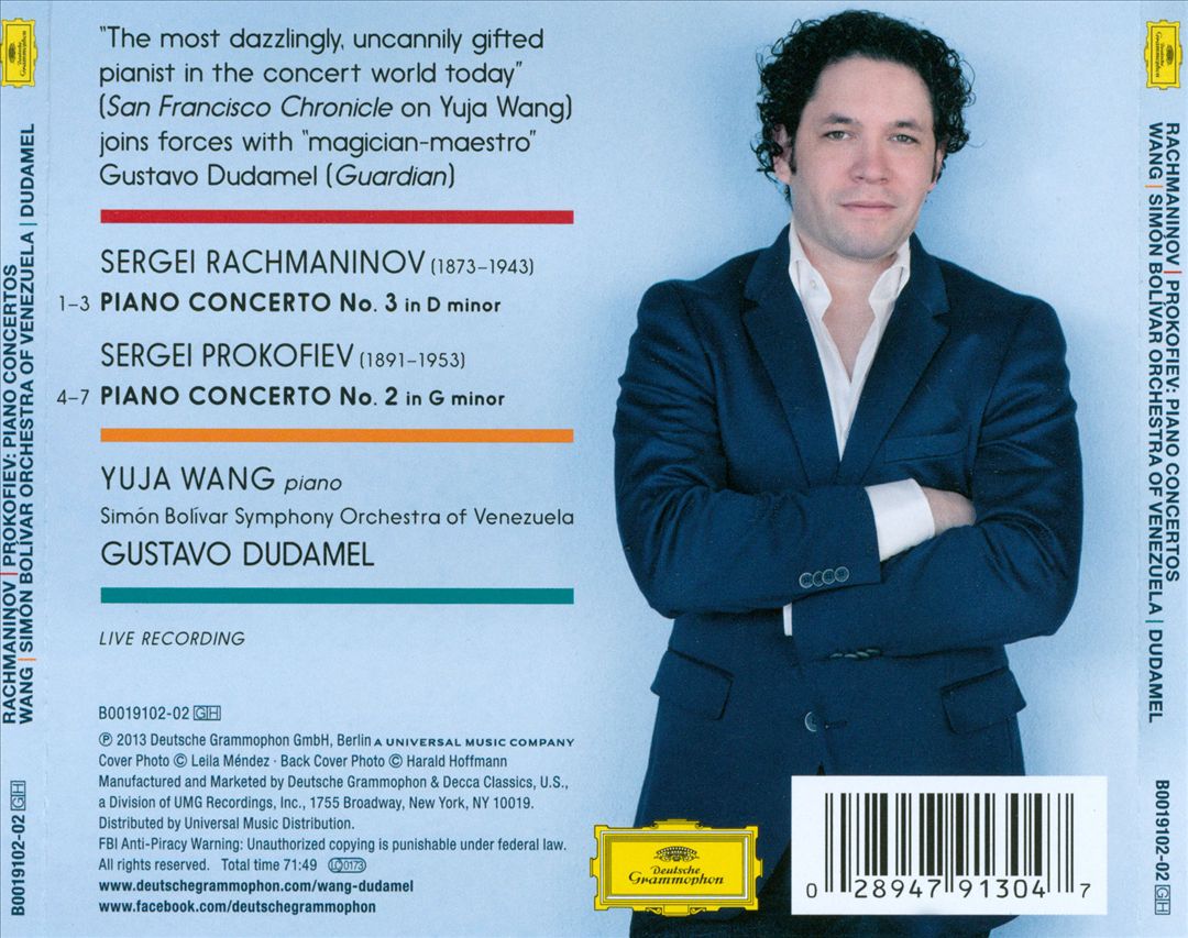 Rachmaninov: Piano Concerto No. 3; Prokofiev: Piano Concerto No. 2 cover art