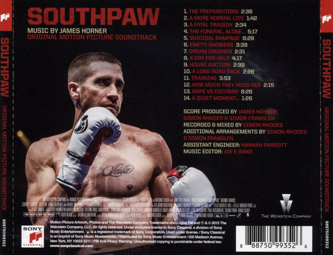 Southpaw [Original Motion Picture Soundtrack] cover art