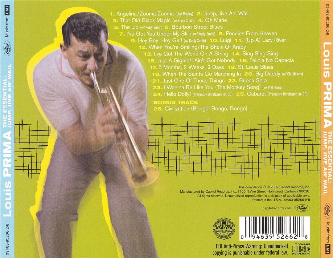 Jump, Jive An' Wail: The Essential cover art