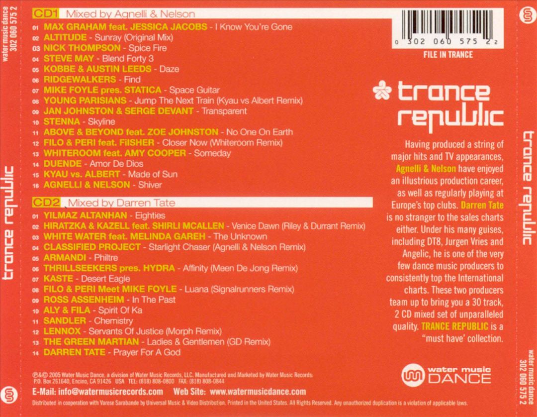 Trance Republic cover art