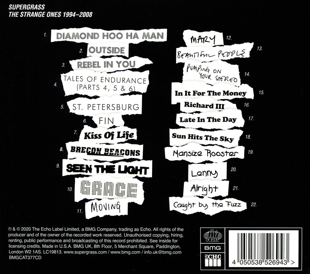 Strange Ones: 1994-2008  cover art