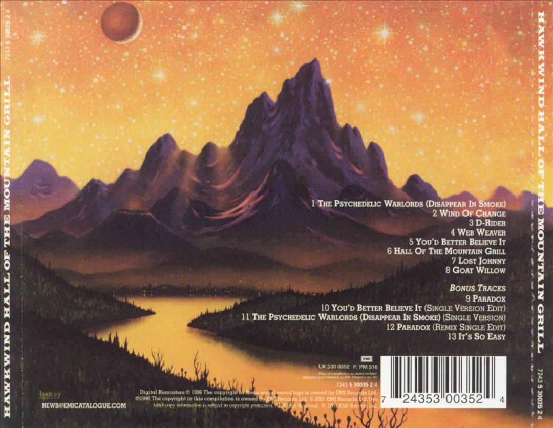Hall of the Mountain Grill [UK Bonus Tracks] cover art