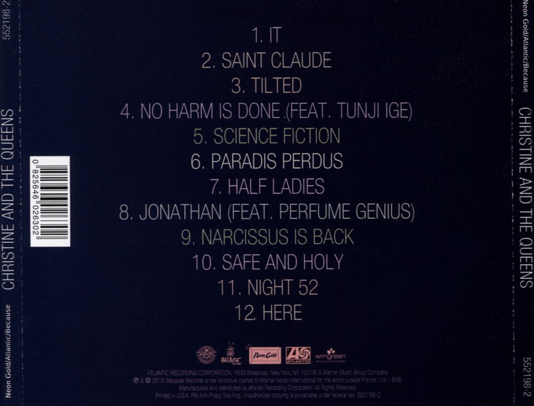 Christine and the Queens cover art