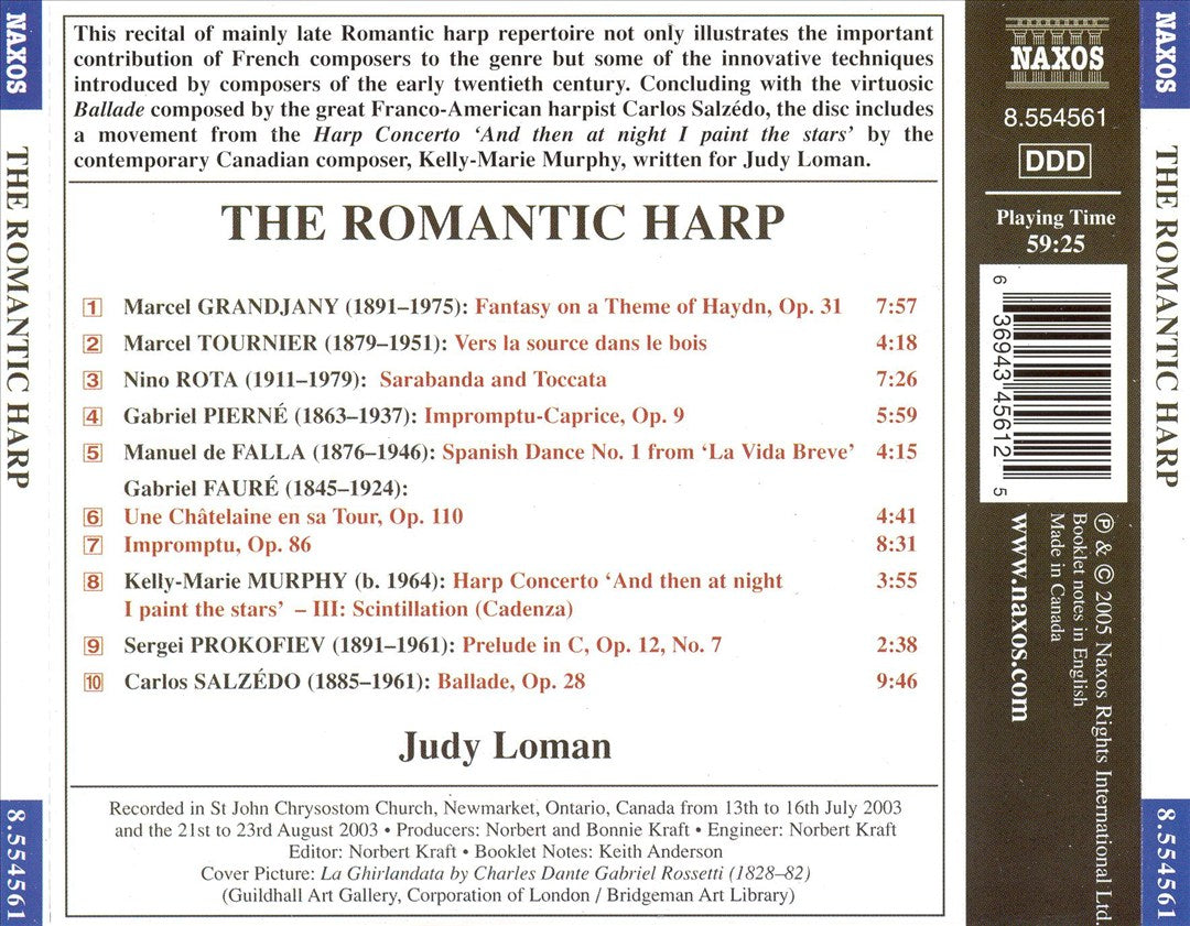 Romantic Harp cover art