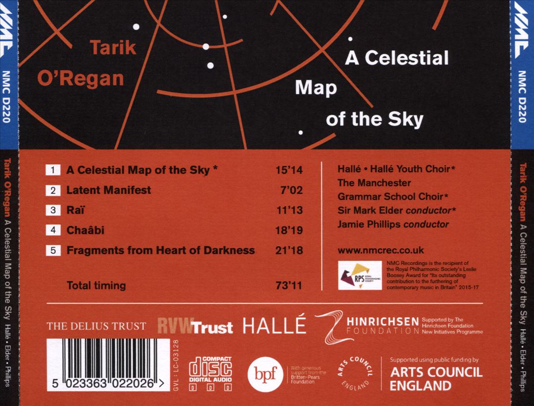Tarik O'Regan: A Celestial Map of the Sky cover art
