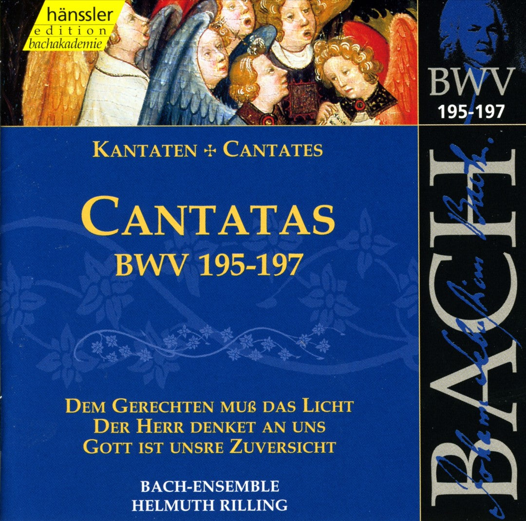 Bach: Cantatas, BWV 195-197 cover art