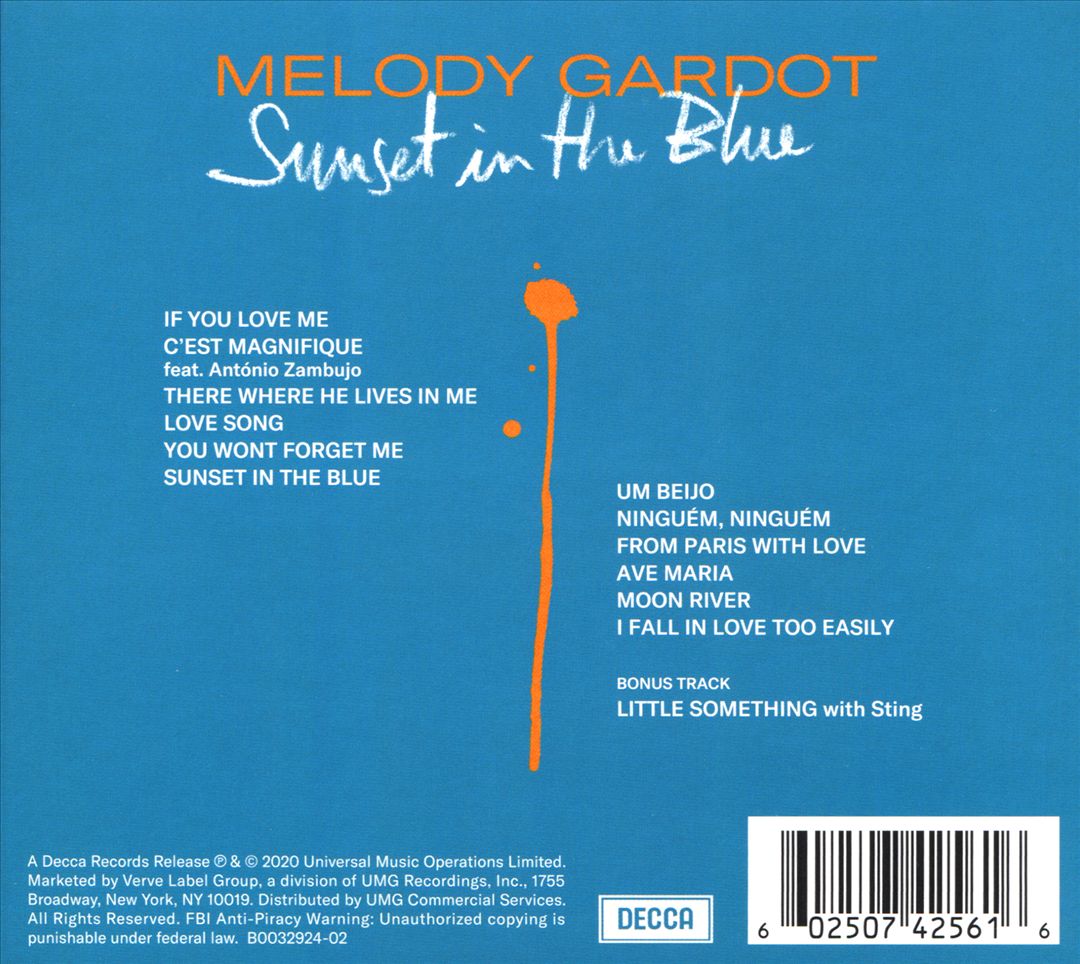 Sunset in the Blue cover art