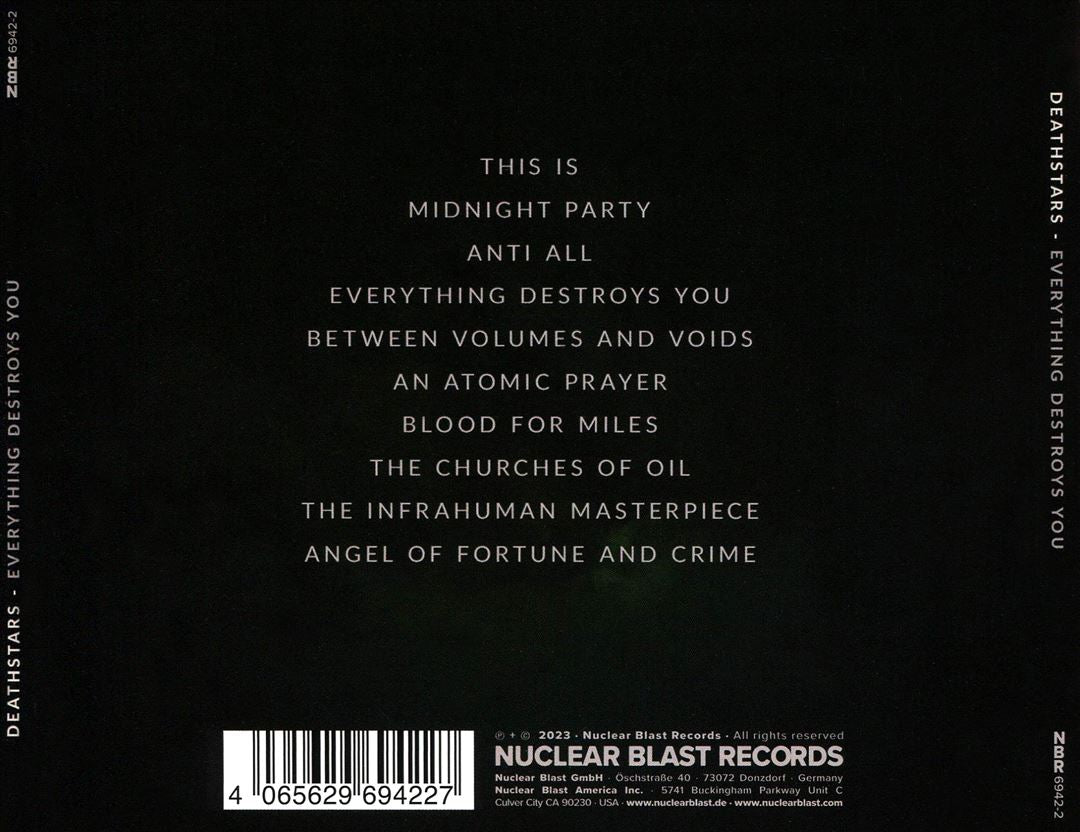 Everything Destroys You cover art