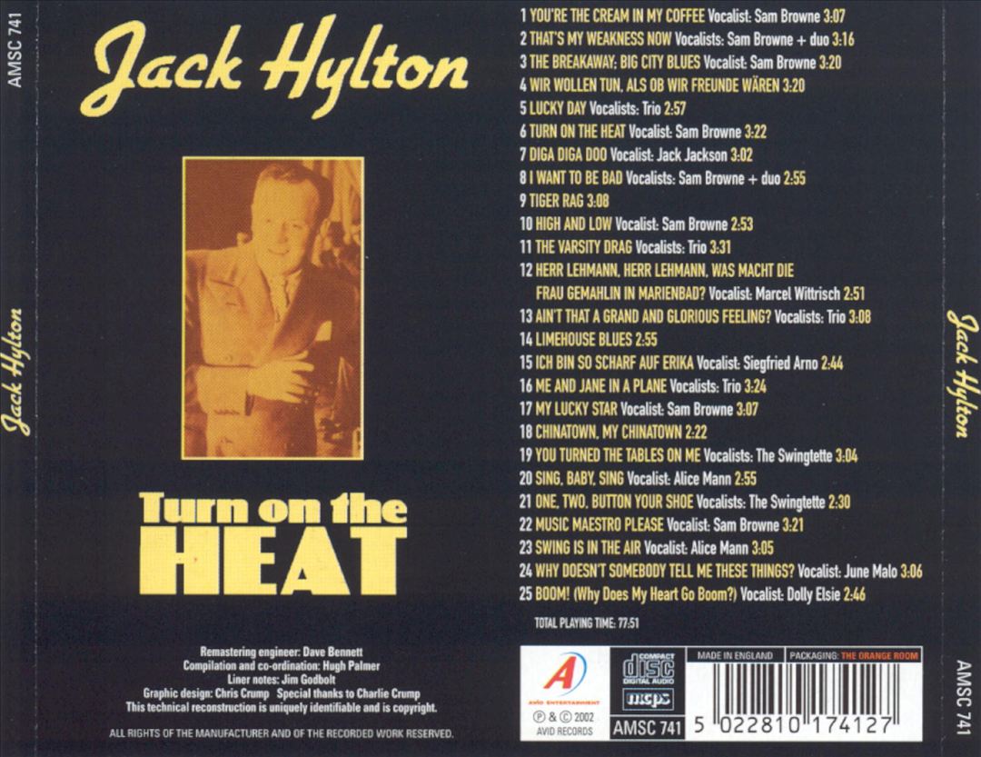 Turn on the Heat cover art