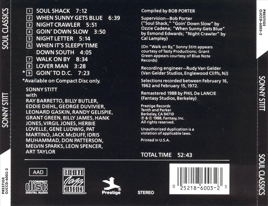 Soul Classics cover art