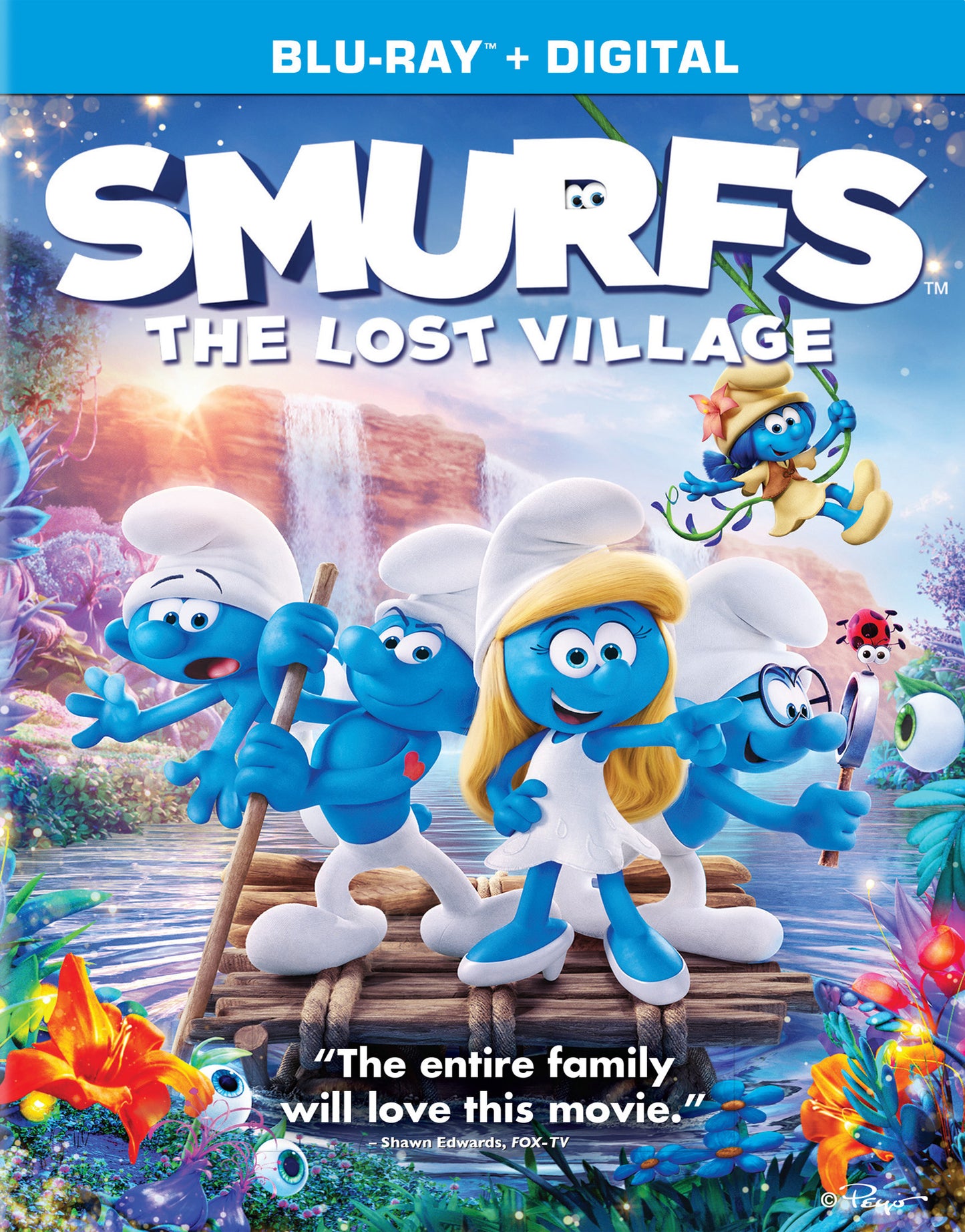 Smurfs: The Lost Village [Includes Digital Copy] [Blu-ray] cover art