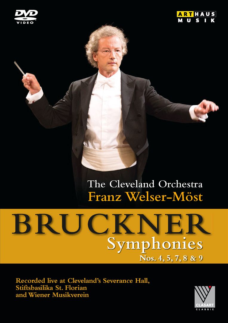 Bruckner: Symphonies Nos. 4, 5, 7, 8 & 9 [Video] cover art