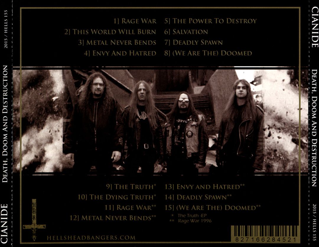 Death, Doom and Destruction cover art