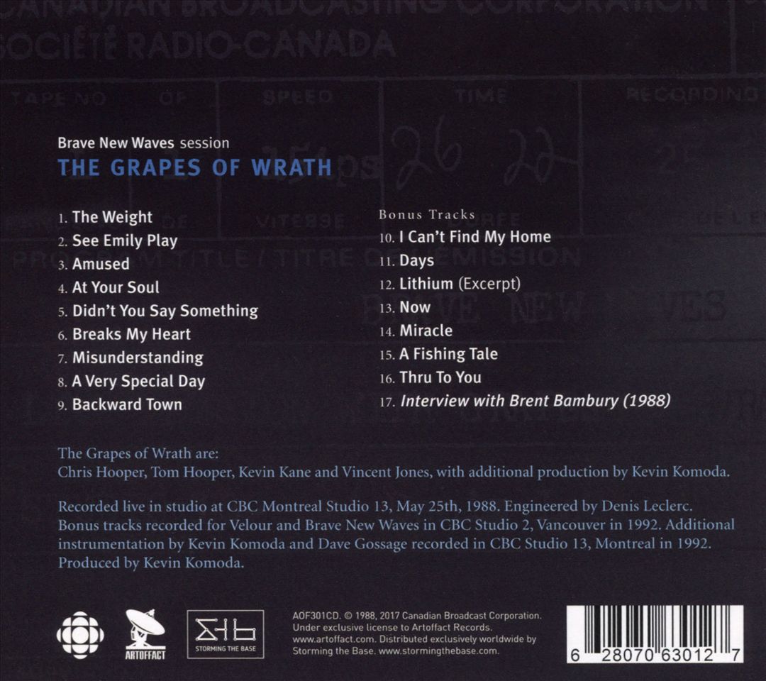 Brave New Waves Session cover art