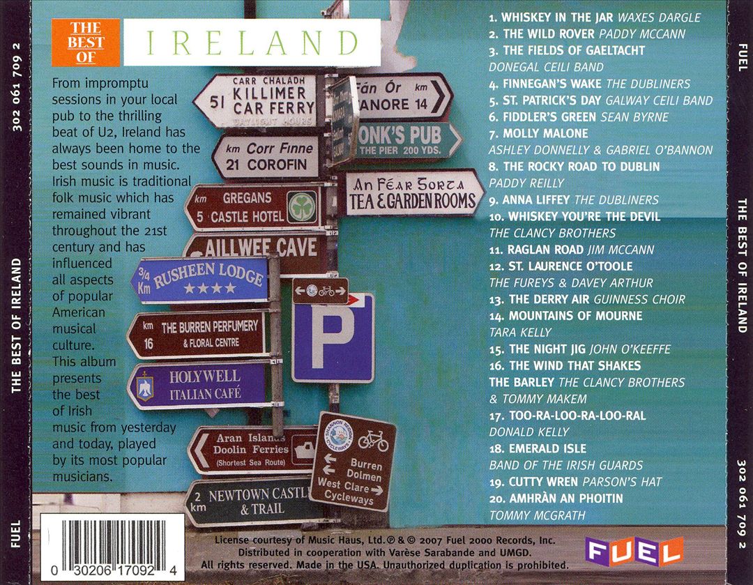 Best of Ireland [Fuel 2000] cover art