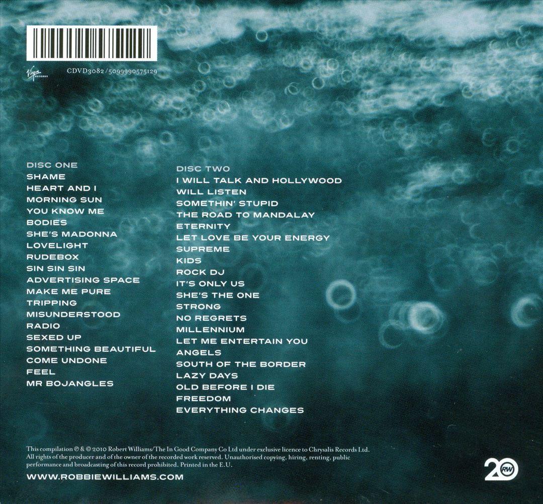 In and Out of Consciousness: Greatest Hits 1990-2010 cover art