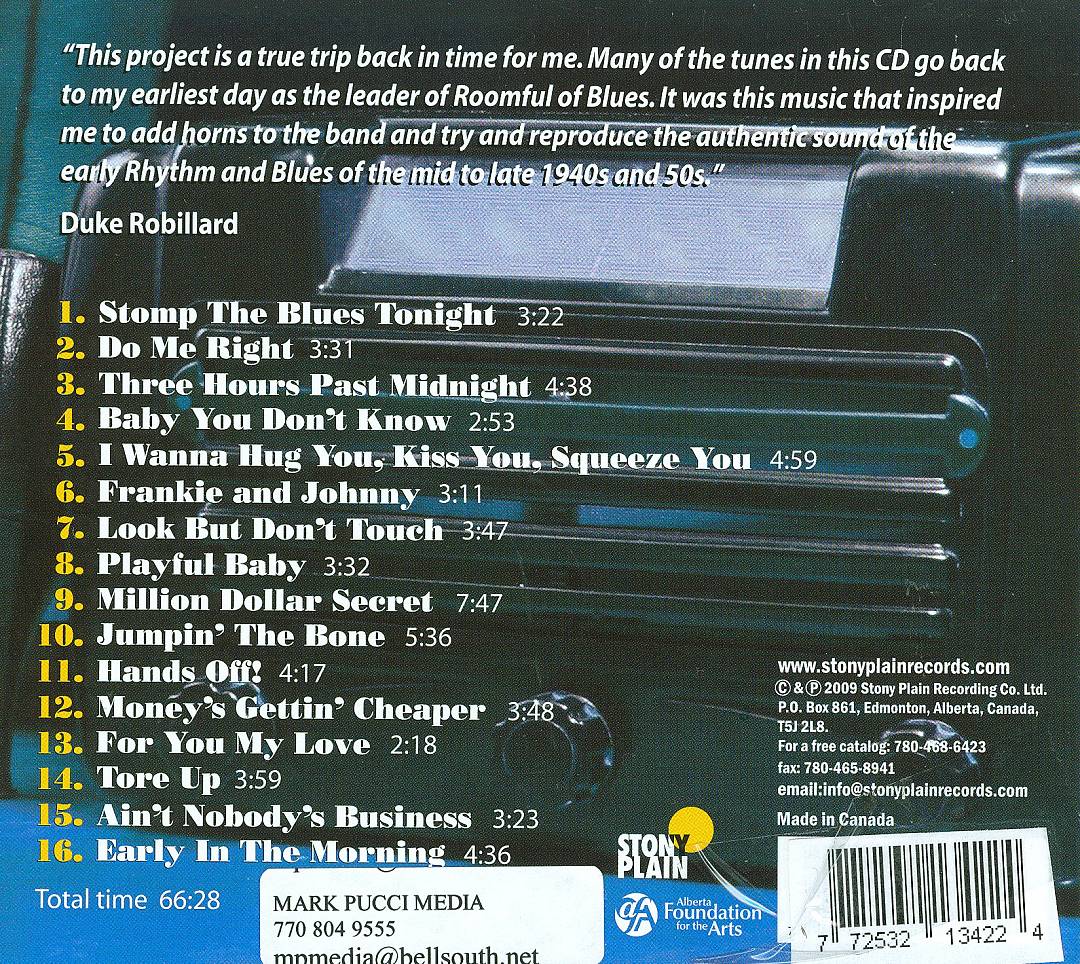 Stomp! The Blues Tonight cover art